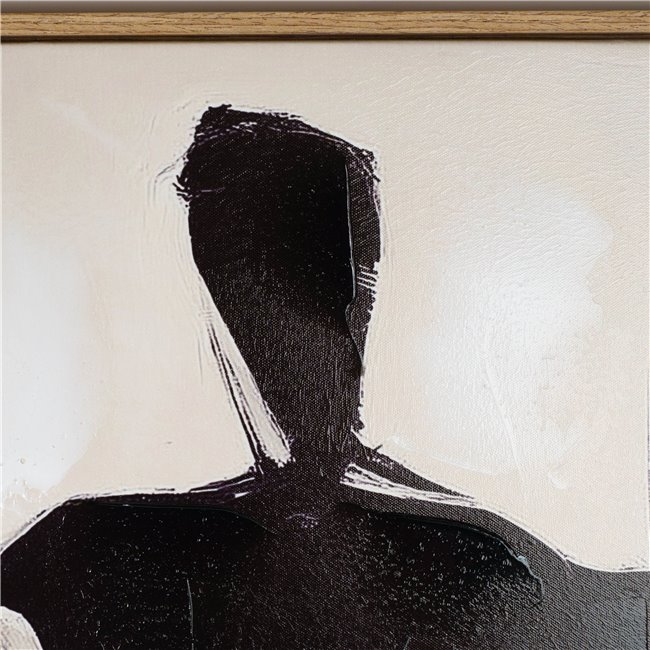 Canva Woman and men, 90x120x4cm