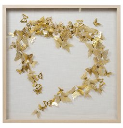 Wall decor Butterflies, 90x90cm