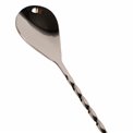 Twisted spoon Moonlight, silver color, 30x3x0.5cm