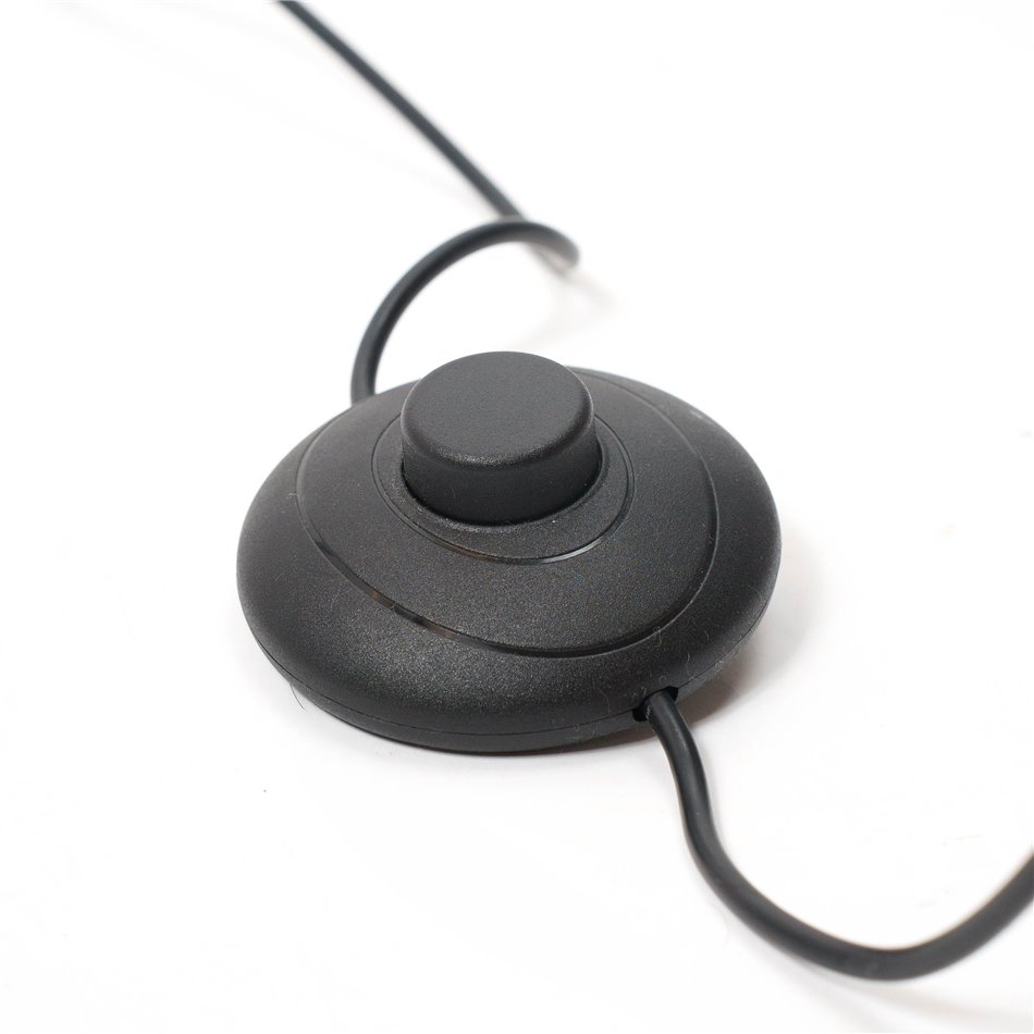 Side table Maida whit LED, D34cm H61cm, 8W, 3000K, 2835lm 