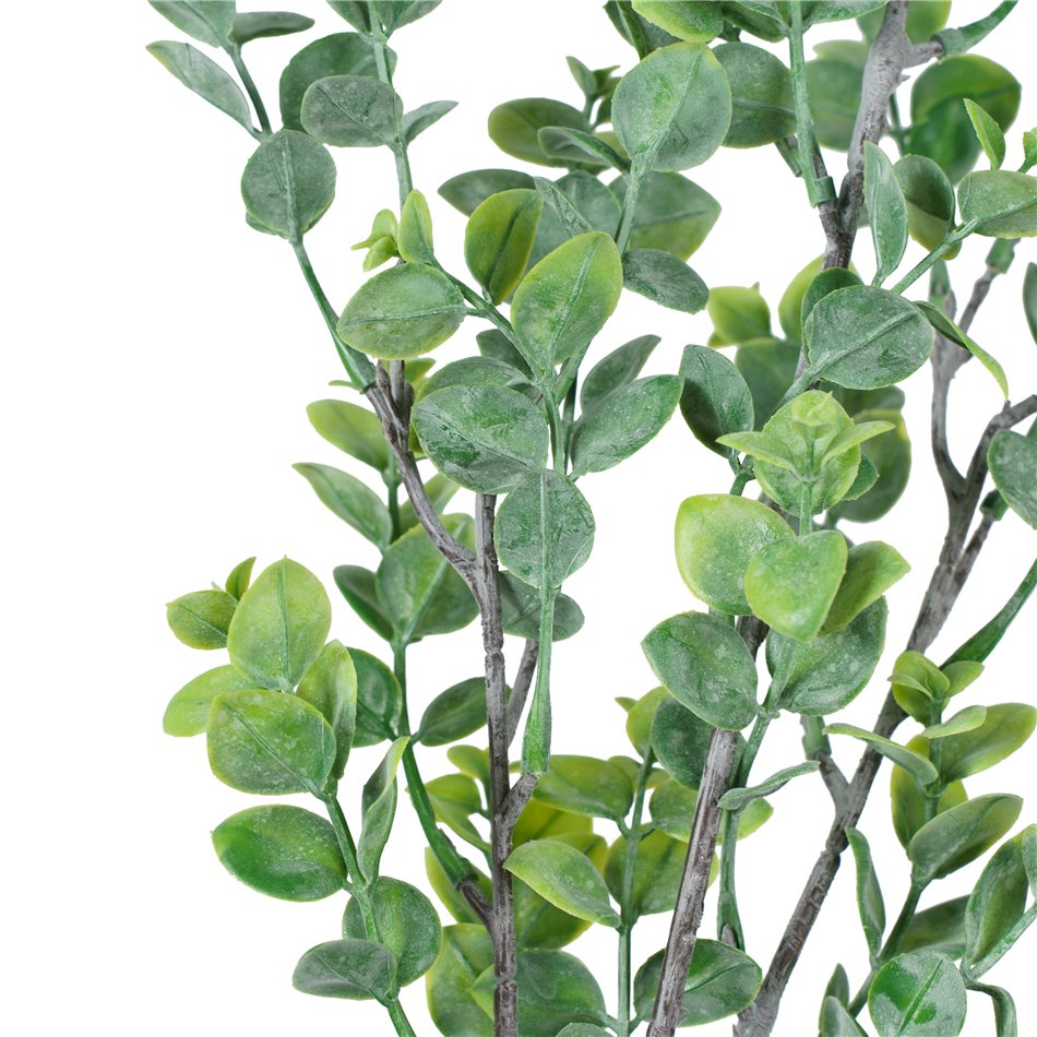 Decorative branch Fortine green 3F, H90cm