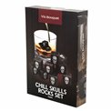 Chill Skull set 9 ice cubes, H2x2x2cm