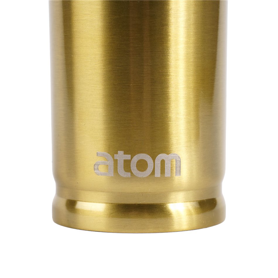Atom Vacuum bottle Bullet, gold color, 500ml, H27.5cm, D6.5cm