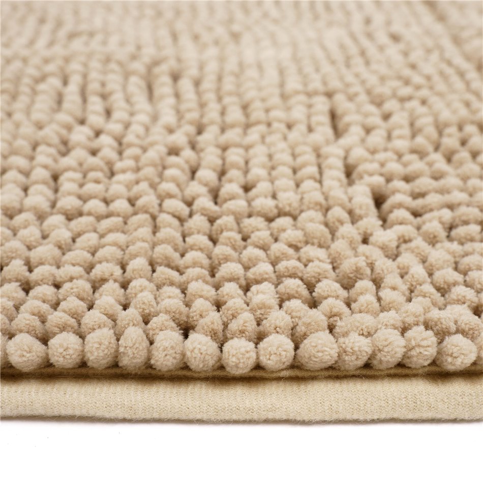 Bath mat Chenille, beige, 50x80cm