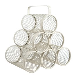 Wine rack Mayaj, beige, H30x28x18.5cm