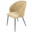 Dining chair Trino 38 camel, H79x60x55cm, seat height 48cm