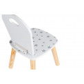 Chair Sweet motif, H50x26x28cm, seat height 25cm