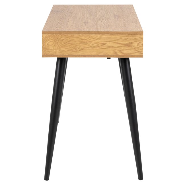 Office desk Aptun, natural color, steel/MDF, H77x50x110cm