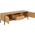 TV table Seaford, natural color, MDF/steel, H45x40x140cm