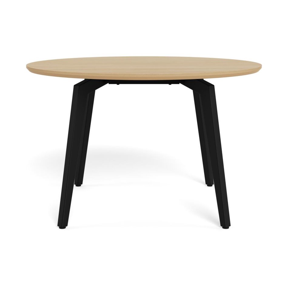 Dining table Akadi, steel/MDF, H75cm D120cm