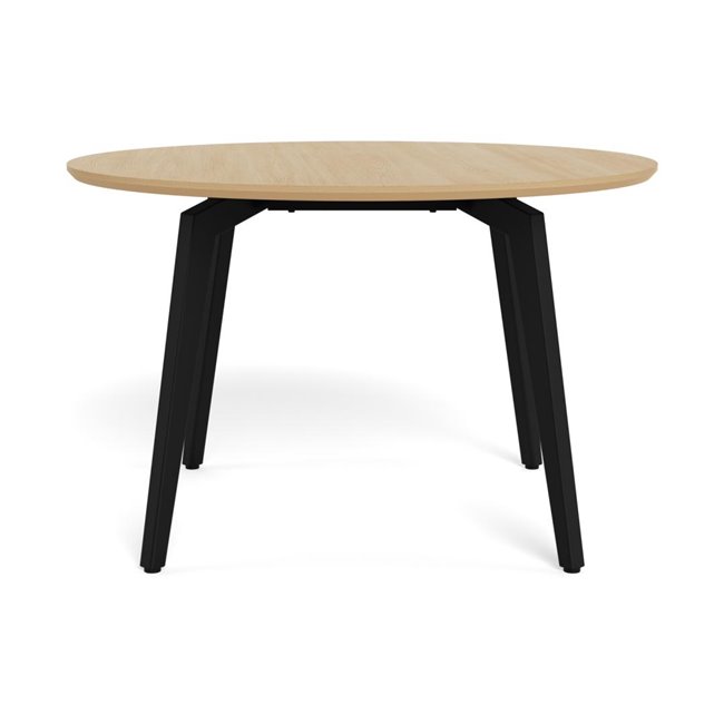 Dining table Akadi, steel/MDF, H75cm D120cm