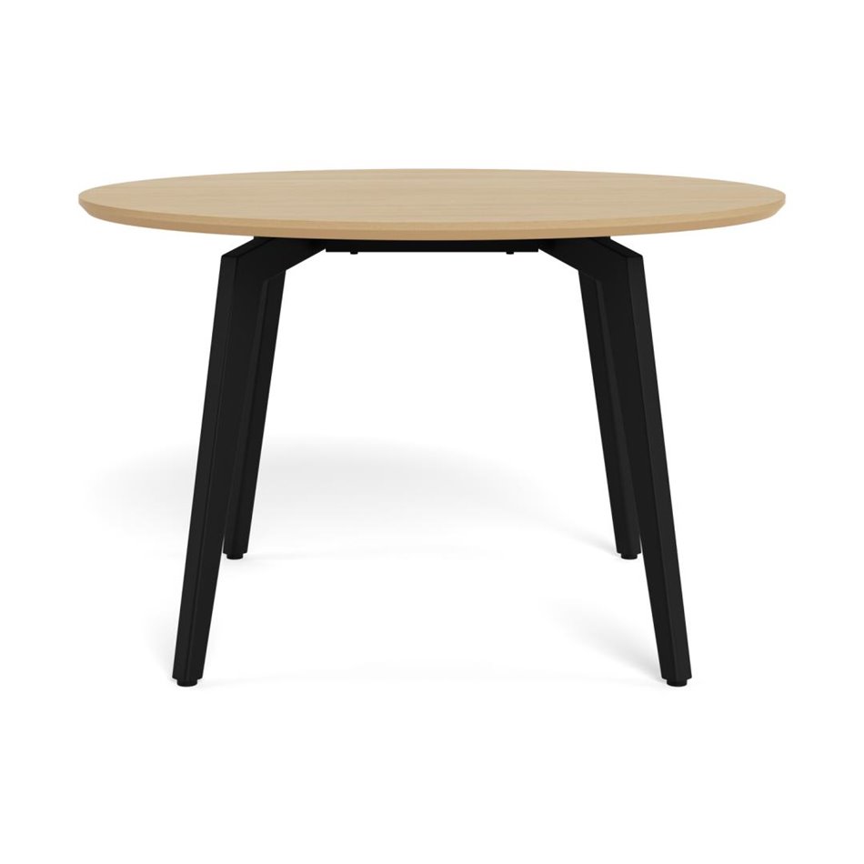 Dining table Akadi, steel/MDF, H75cm D120cm