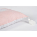 Подушка, розовая, 40x40cm