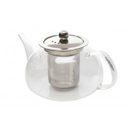 Teapot with filter, glass, 21x14x11.5cm