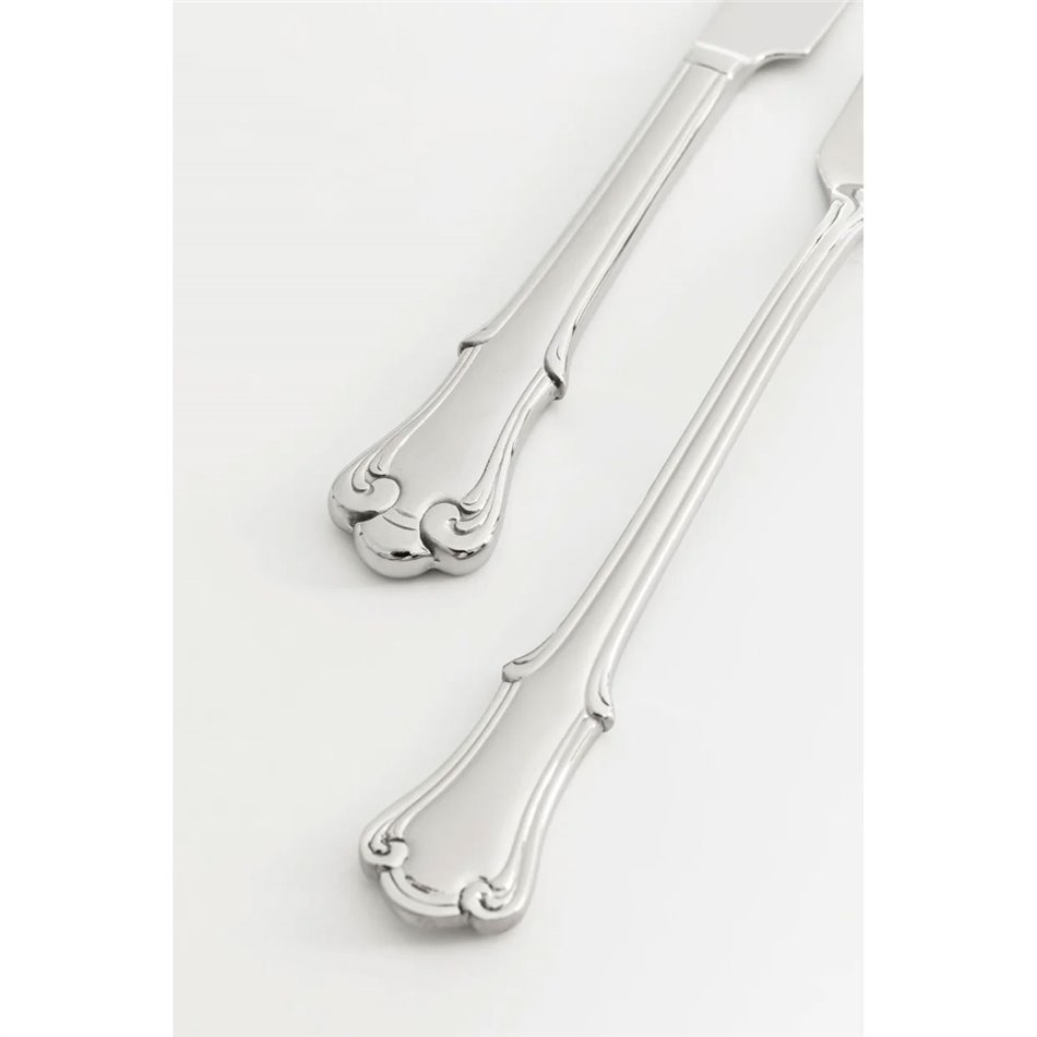Cutlery set Andrina Silver for 4 persons, 16 pcs., H25x14x6cm