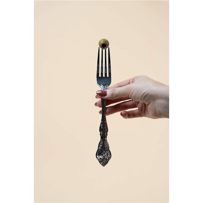 Cutlery set Attina Silver for 4 persons, 16 pcs., H25x14x6cm