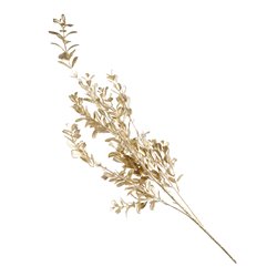 Decorative branch Fortine gold 4A, H81cm