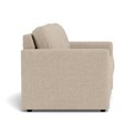 Sofa bed Aleur, extendable, beige, H85x88x176cm, seat height 47.5cm