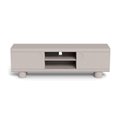 TV table Acage, light gray, MDF, H50x40x160cm