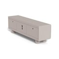 TV table Acage, light gray, MDF, H50x40x160cm