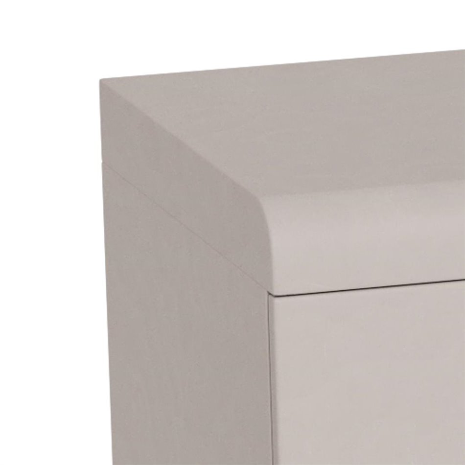 TV table Acage, light gray, MDF, H50x40x160cm