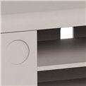 TV table Acage, light gray, MDF, H50x40x160cm