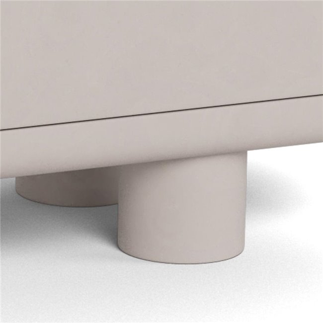 TV table Acage, light gray, MDF, H50x40x160cm