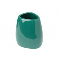 Керамический стакан для ванной, зеленый цвет, 8.5x7.5x9.5cm