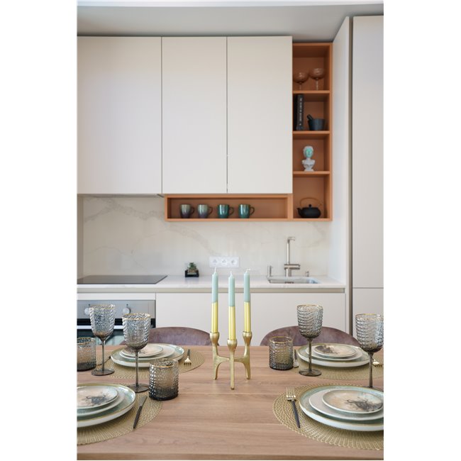 Бокал для красного вина Stella grey, H22cm D8.5cm, 350ml