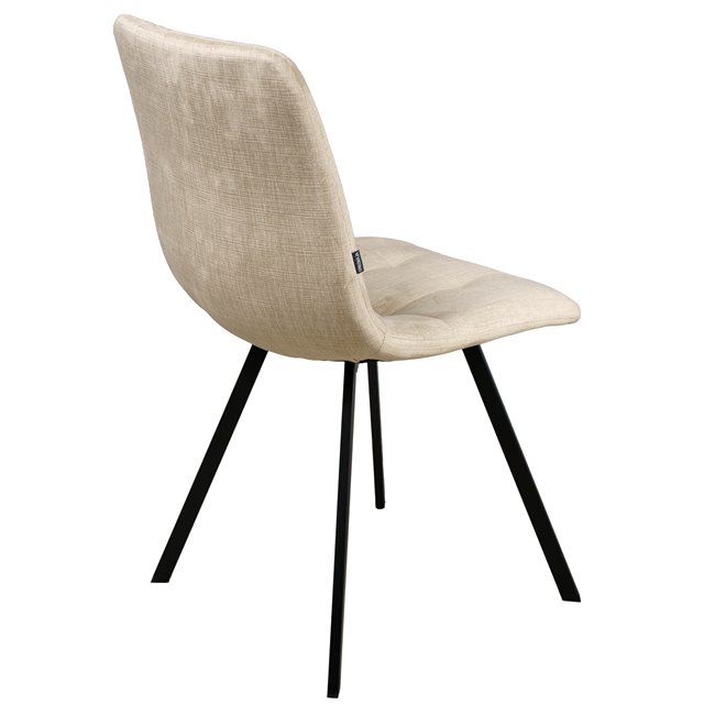 Dining chair Tauton 23, camel color, H85x56x40cm, seat height 48cm