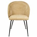 Dining chair Trino 38 camel, H79x60x55cm, seat height 48cm