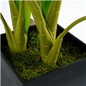 Artificial green plant, H70x67x55cm 