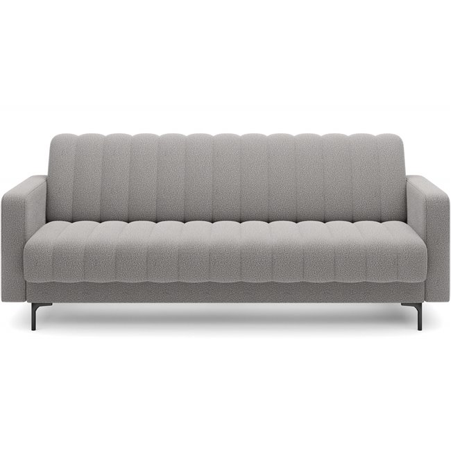 Sofa bed Eroneyy, sleeping function, Xillar 04, grey, H86x212x89cm