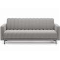 Sofa bed Eroneyy, sleeping function, Xillar 04, grey, H86x212x89cm
