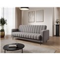 Sofa bed Eroneyy, sleeping function, Xillar 04, grey, H86x212x89cm