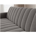 Sofa bed Eroneyy, sleeping function, Xillar 04, grey, H86x212x89cm