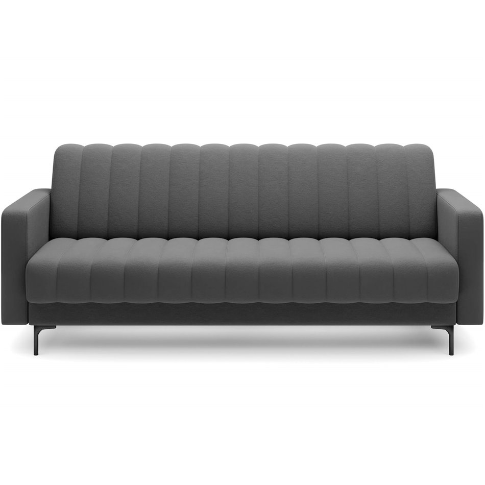 Sofa bed Eroneyy, sleeping function, Sola 06, grey, H86x212x89cm