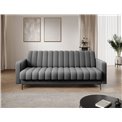 Sofa bed Eroneyy, sleeping function, Sola 06, grey, H86x212x89cm