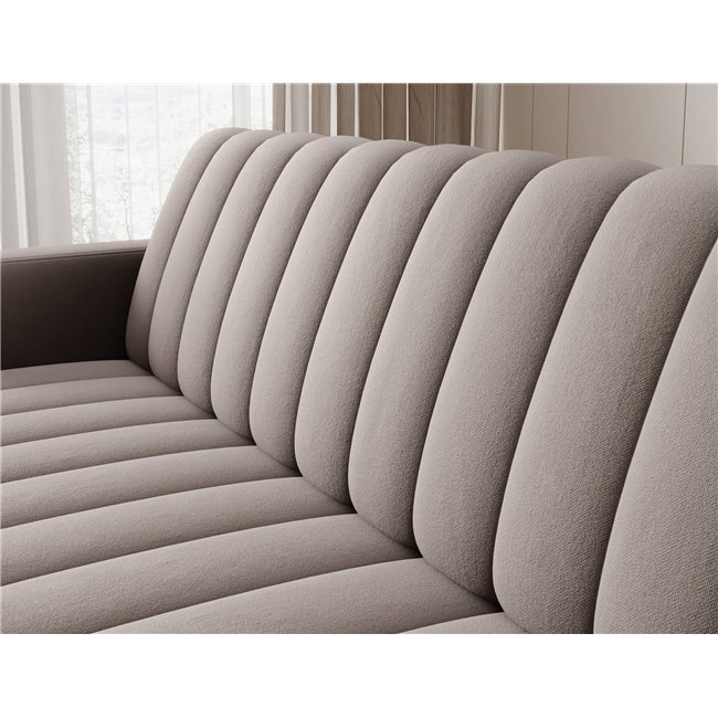 Sofa bed Eroneyy, sleeping function, Sola 18, beige, H86x212x89cm