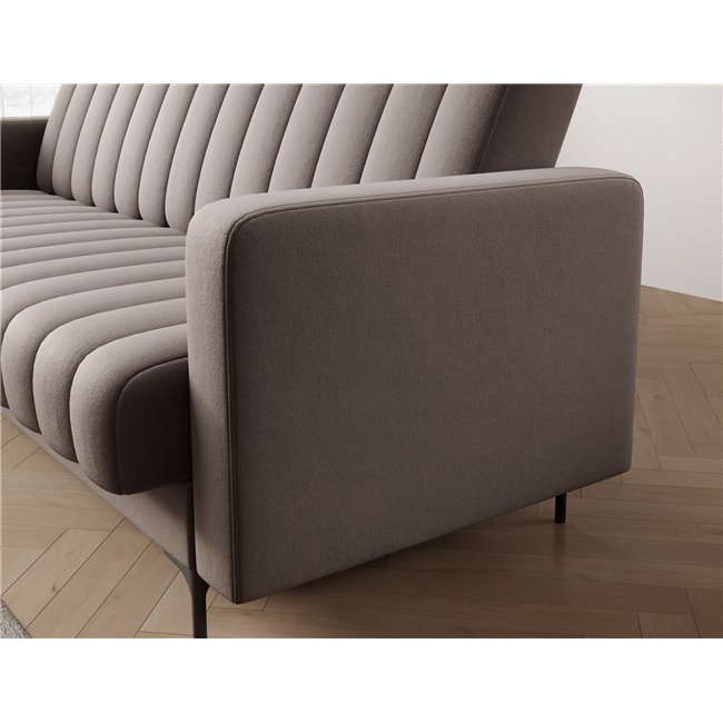 Sofa bed Eroneyy, sleeping function, Sola 18, beige, H86x212x89cm