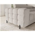 U-shaped sofa Efectory R, sleeping function, Baffix 20, beige, H93x346x205cm