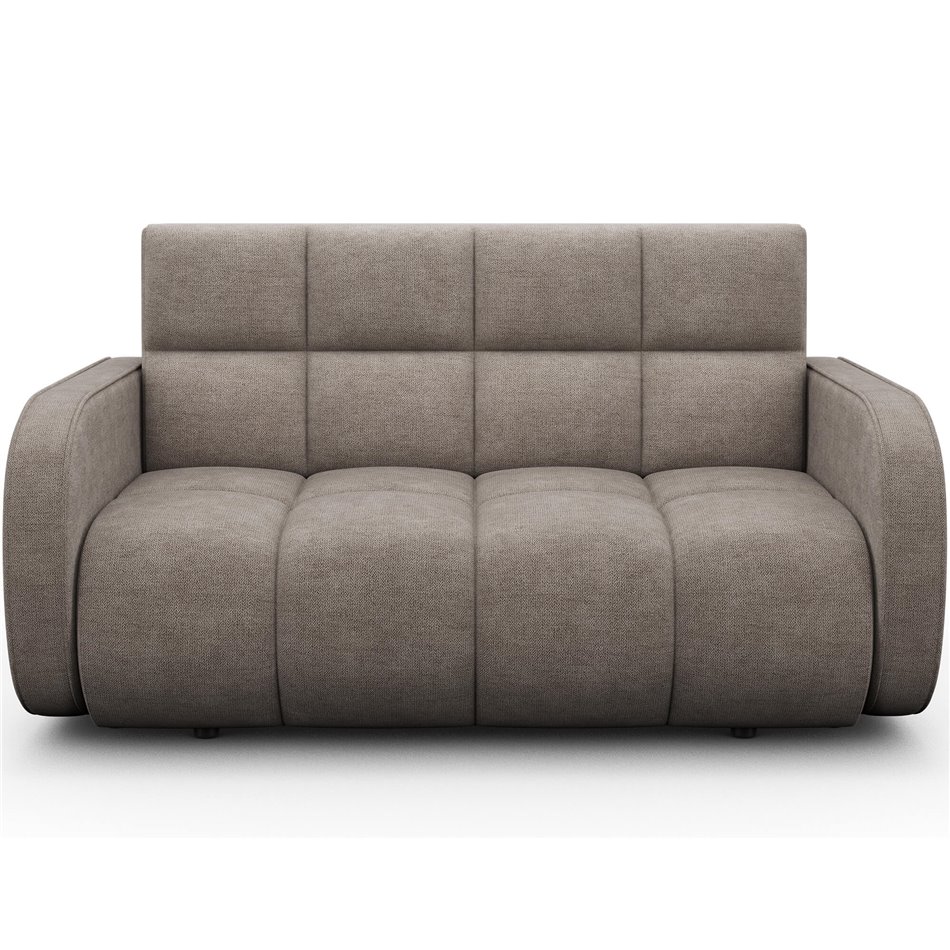 Sofa bed Eldeverio 3-seater, sleeping function, Poco 07, beige, H83x154x103cm