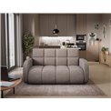 Sofa bed Eldeverio 3-seater, sleeping function, Poco 07, beige, H83x154x103cm