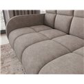 Sofa bed Eldeverio 3-seater, sleeping function, Poco 07, beige, H83x154x103cm