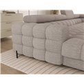 U-shaped sofa Elferaria R, sleeping function, Royal 18, boucle, beige, H93x358x202cm
