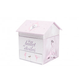 Music box Ballerina, H16x14.2x14cm
