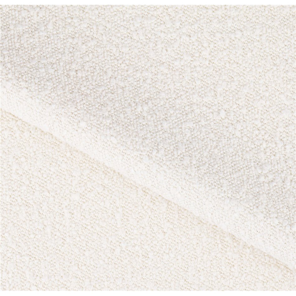 Угловой диван Elevvi R, раздвижной, Jaffray 01, белый, H102x260x184cm