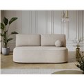 Sofa bed Eliana, sleeping function, Jarell 18, corduroy, beige, H93x193x96cm