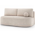 Sofa bed Eliana, sleeping function, Jarell 18, corduroy, beige, H93x193x96cm