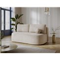 Sofa bed Eliana, sleeping function, Jarell 18, corduroy, beige, H93x193x96cm